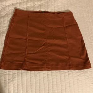 Orange skirt